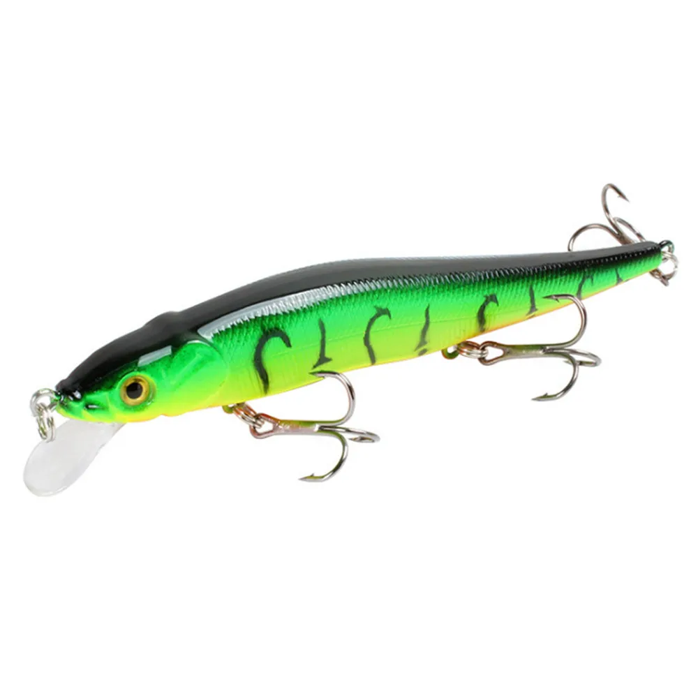 Señuelo de Pesca Wobbler, cebo de plástico Artificial de calidad flotante, ojos duros 3D, pececillos, Crankbait, Japón, 11,5 cm, 14g, 1 unidad - imagen 3