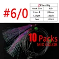 10packs 2 hooks 6l0