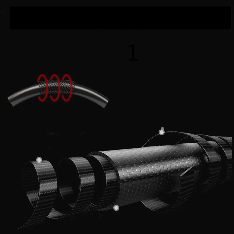 Caña De pescar ultraligera De carbono, caña De pescar ultraligera, superdura, sección larga, 28-tune, wkarstwo, Olta, giratoria - imagen 3