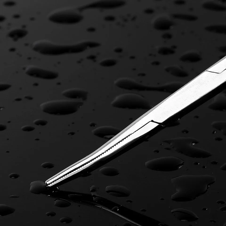 WALK FISH-Alicates de pesca de acero inoxidable, removedor de anzuelos, abrazaderas de Punta curvada, Cortador de línea, aparejos de pesca, accesorios de herramientas - imagen 5