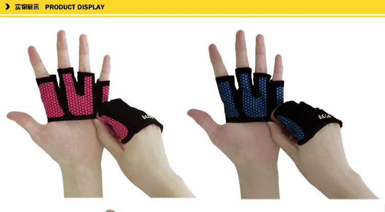 Guantes de levantamiento de pesas para hombre y mujer, mancuernas para gimnasio, correa de agarre, mancuernas, Mancuernas - imagen 3