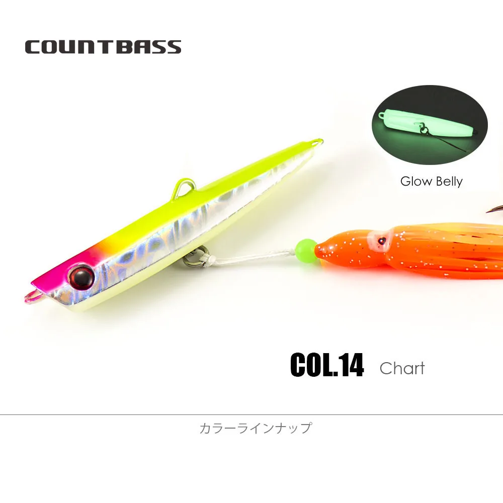 Countbass Inchiku Jig 180g – Anzuelo assist pulpo para jigging de fondo - imagen 2