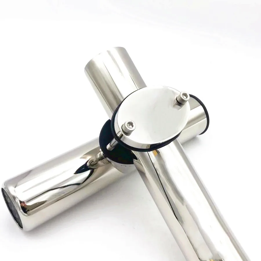 Base elíptica de soporte de varilla de acero inoxidable 316 adecuada para tubo de 43-51 mm