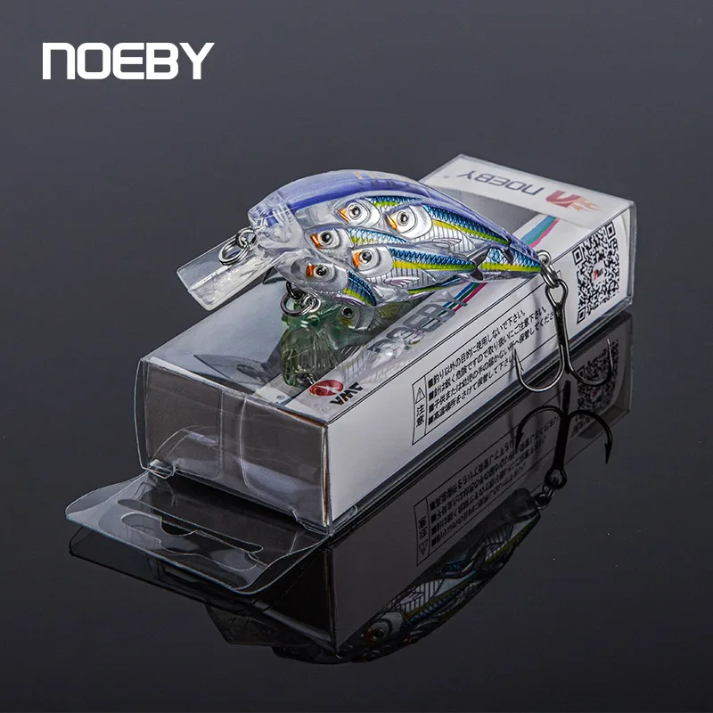 NOEBY Crankbait 60mm flotante – Señuelo para lubina y trucha - imagen 5