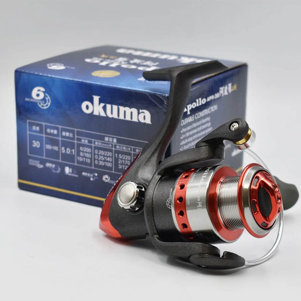 Experimente la mejor experiencia de pesca con Apollo-M64 de Okuma