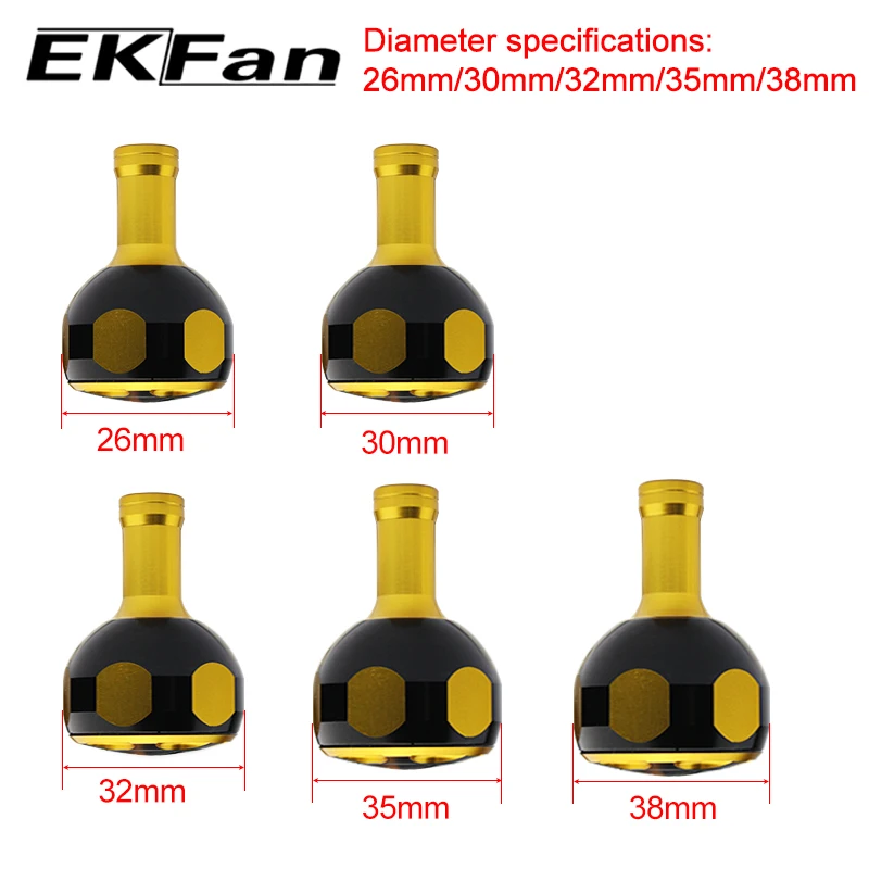 Perilla EKFan adecuada para DAI & SHI nuevo diámetro 26/30/32/35/38MM perilla de mango de carrete de pesca - imagen 2