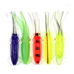 Aparejos Jigging 12cm 10g falda pulpo calamar wobbler