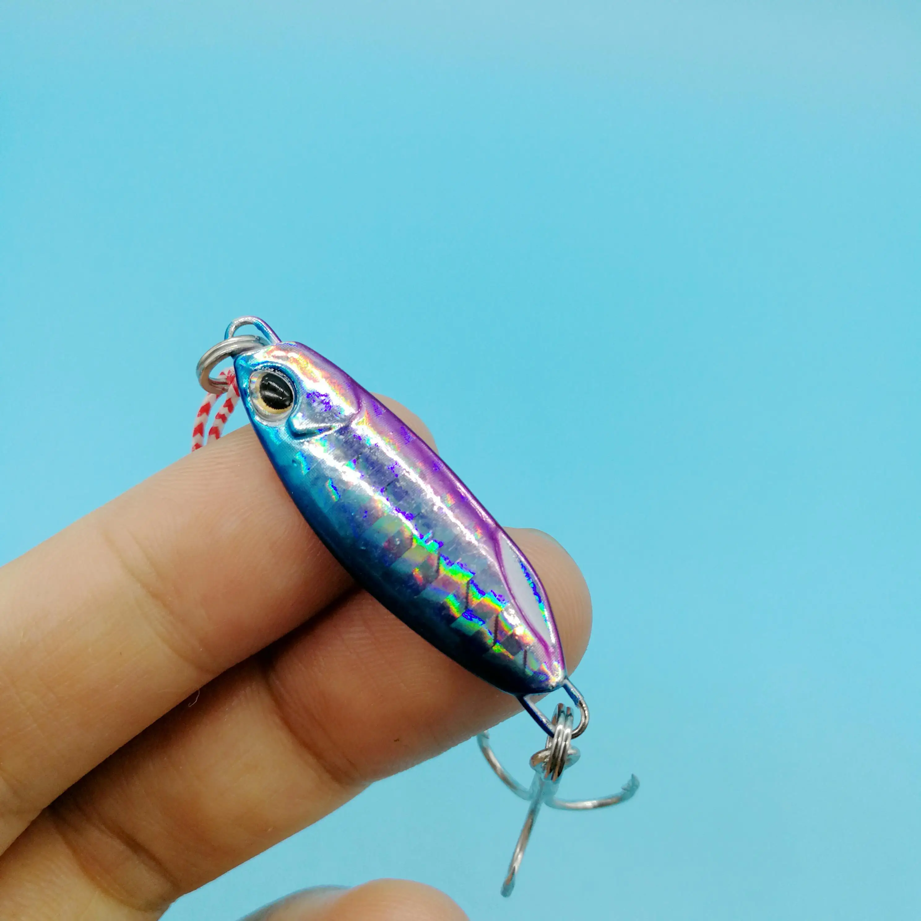 HOOFISH-Señuelos de Pesca de plantilla de Metal, 10g/15g/20g/30g/40g, cebo de lubina, Jigs, señuelos de agua salada, Spoon Jig Isca, aparejos artificiales - imagen 4