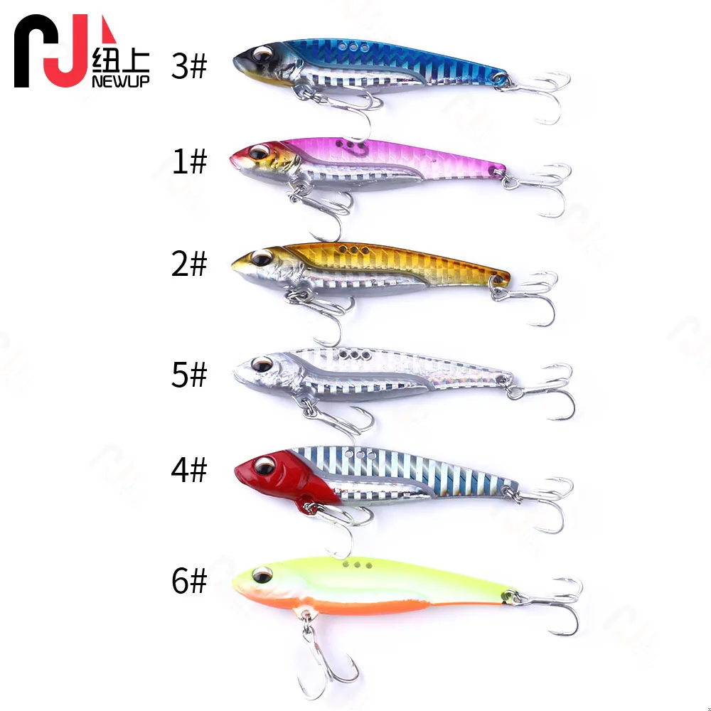 Señuelo de pesca de Metal VIB, cebo duro Crankbait Wobbler Swimbait, aparejos de cicla VIB, cuchara de vibración, 13g/16g/20g, 1 ud. - imagen 3