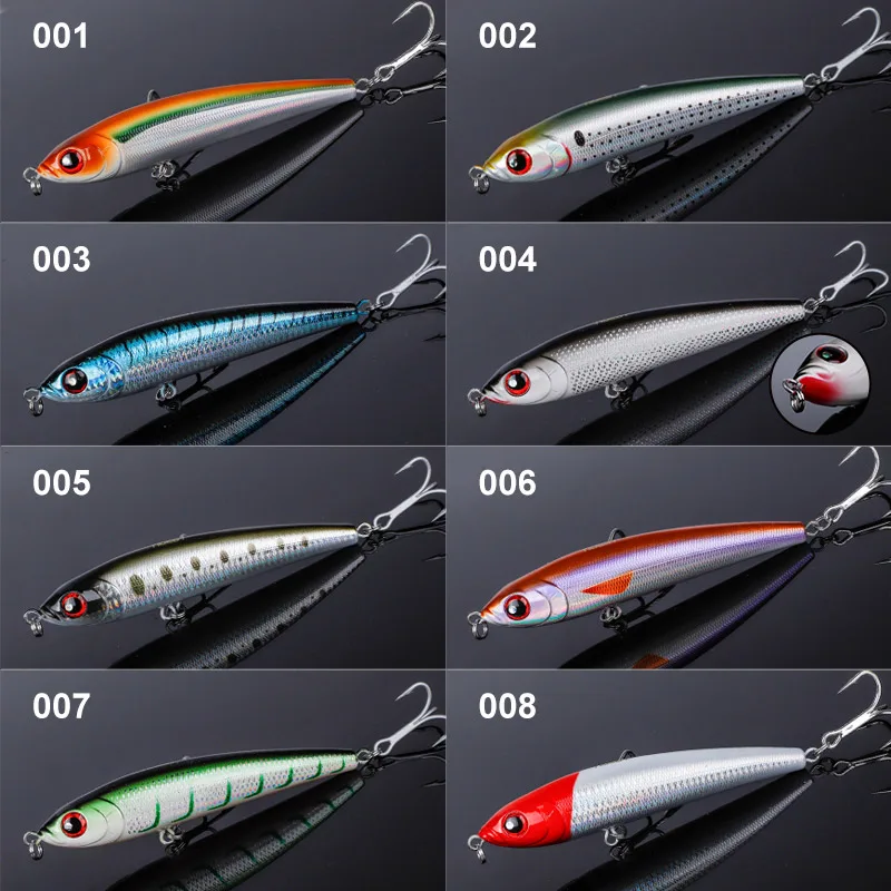Señuelo de pesca Noeby Stickbait 140mm 70g 160mm 98g 180mm 145g lápiz que se hunde cebo duro Artificial juego grande Señuelos de pesca de atún marino - imagen 5