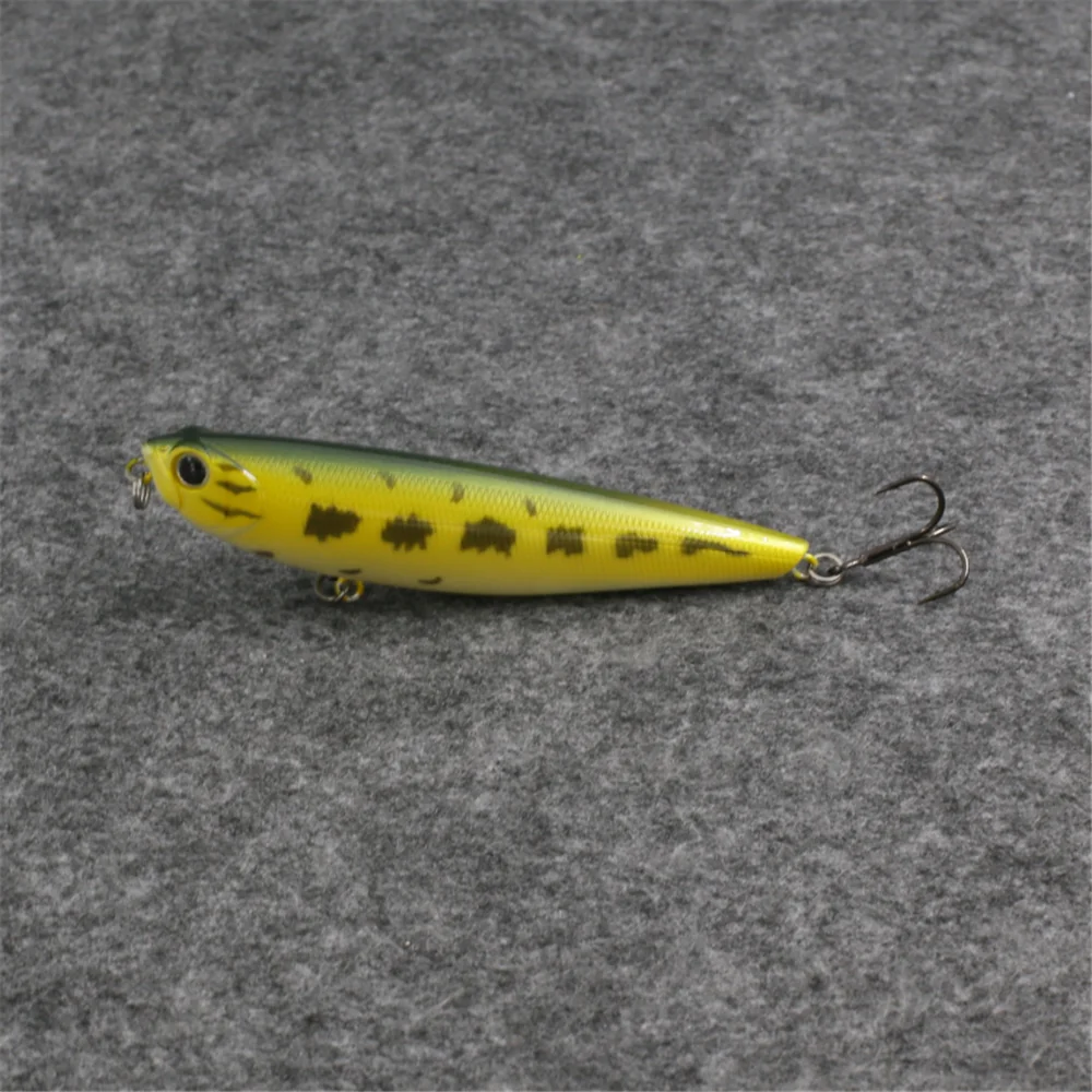 Le Fish-SEÑUELOS duros de agua para perros, cebos artificiales Wobbler, aparejos de Pesca, 100mm, 13,5g