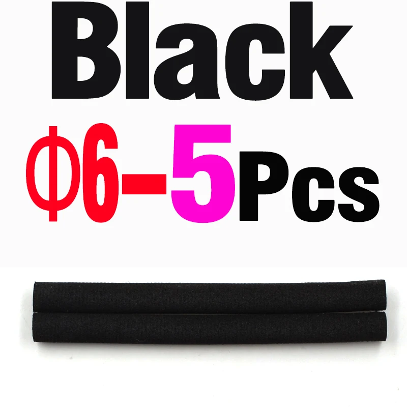 Black 6mm 5pcs