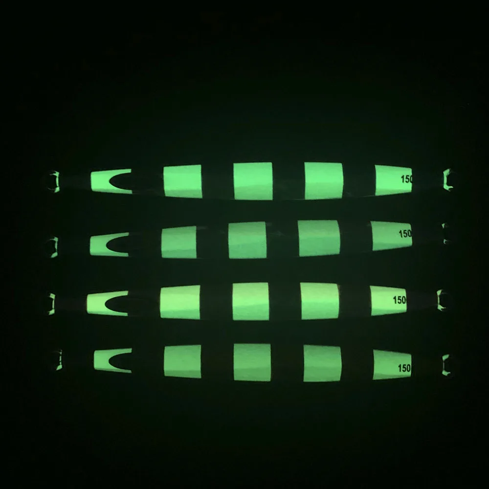 TEASER-señuelo luminoso de hundimiento rápido para Pesca Jigging, anzuelos de doble asistencia, para agua salada, J62, 150g, 200g, 250g - imagen 5