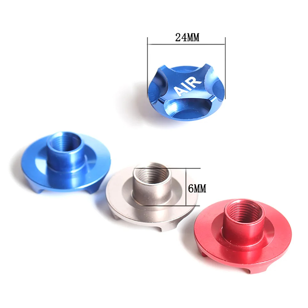 Tapas de horquilla MTB aire – Aleación aluminio con absorción impactos - imagen 3