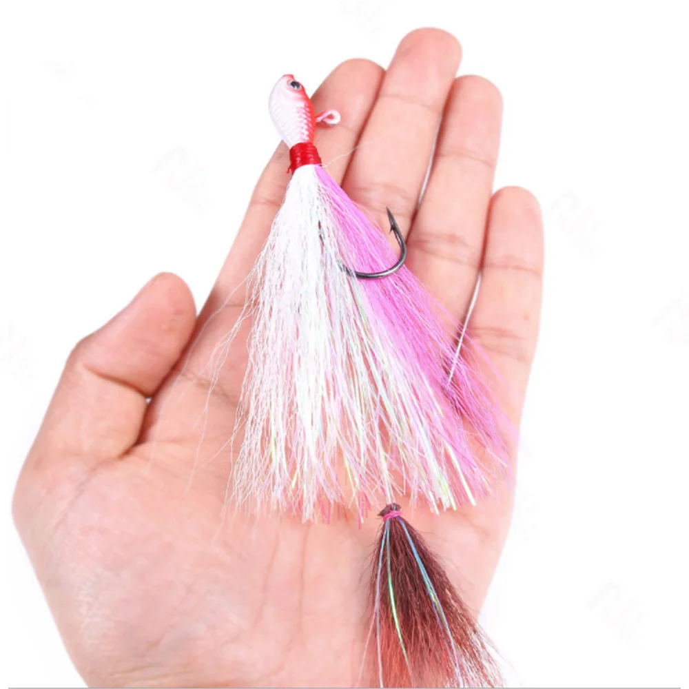 Cebo Wobbler para pesca en el mar, anzuelo Multicolor para trucha, lubina, 28g, 42g, 56g, 85g, accesorios de pesca - imagen 5