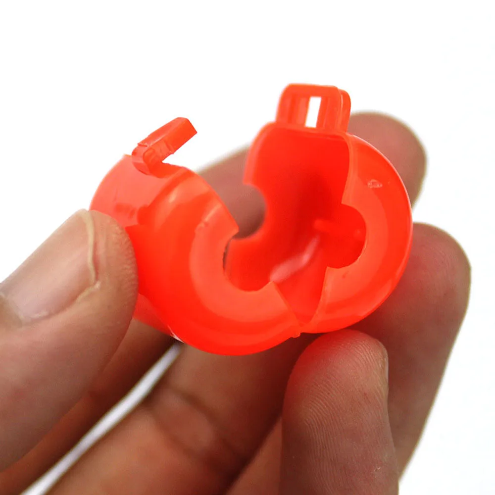 Señuelos de Pesca de calamar y pulpo, anzuelo Protector, cubierta de Camarón, señuelo de pescado, gorras de seguridad, accesorios de pesca, herramientas, 50 unidades por lote - imagen 3