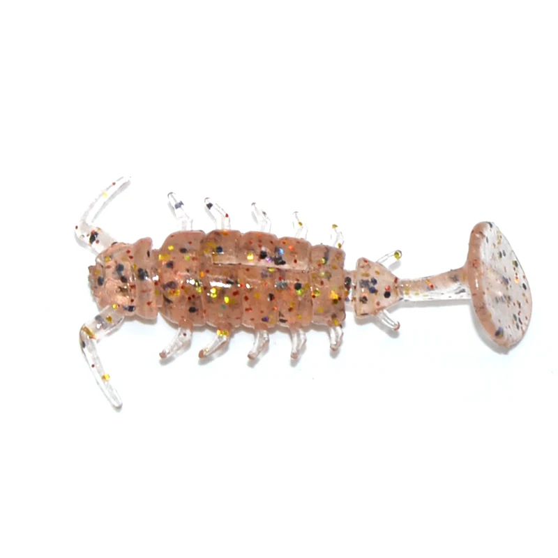TAKEDO PR08 1,5 "3,8 cm 2,5" 6,3 cm PVC Rock Craw mar gusano suave pesca señuelo suave lubina trucha Pike señuelo - imagen 5
