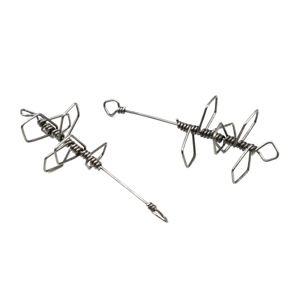 MNFT-anzuelo de explosión, plantilla de mazza, conector de alfileres de pesca de carpa, herramienta de aparejos de señuelo de pesca, nuevo estilo, equipo de pesca al aire libre, 6 uds. - imagen 3