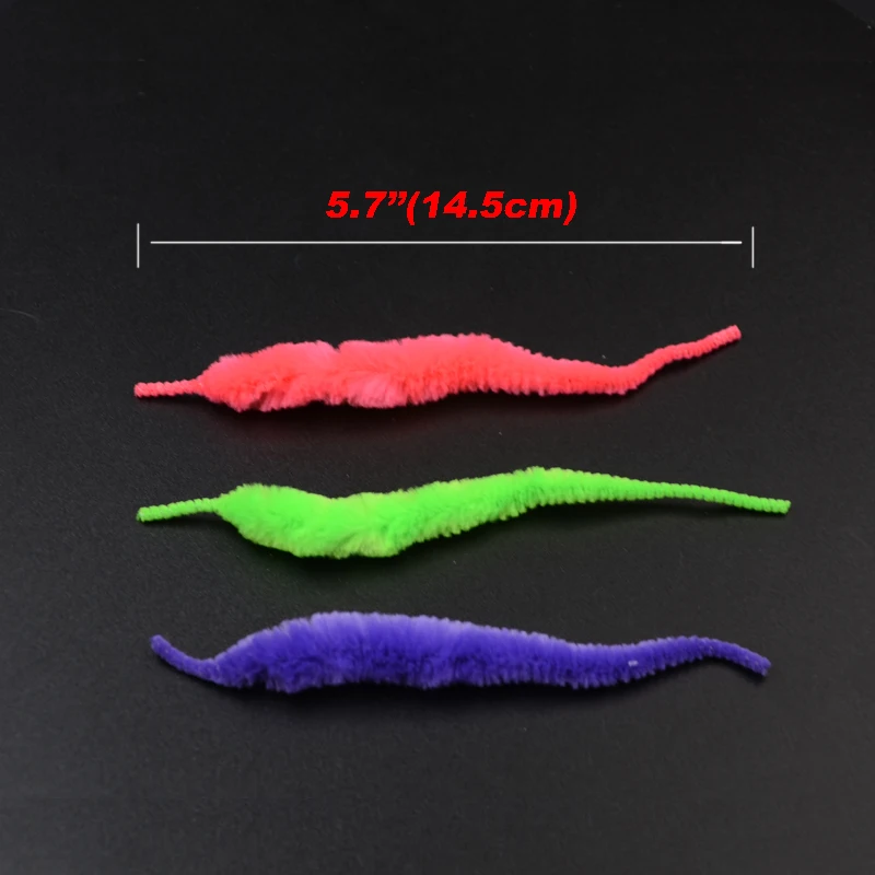 Mascarillas para atar cebos grandes, 5 colores, 5,7 '', 10 unidades - imagen 3