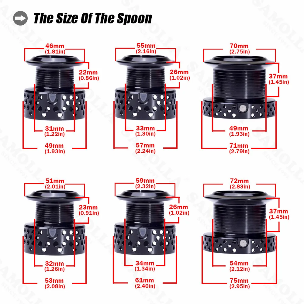 Carrete De Pesca De Metal, accesorio De arrastre, Molinete, Olta, Makaralar - imagen 5