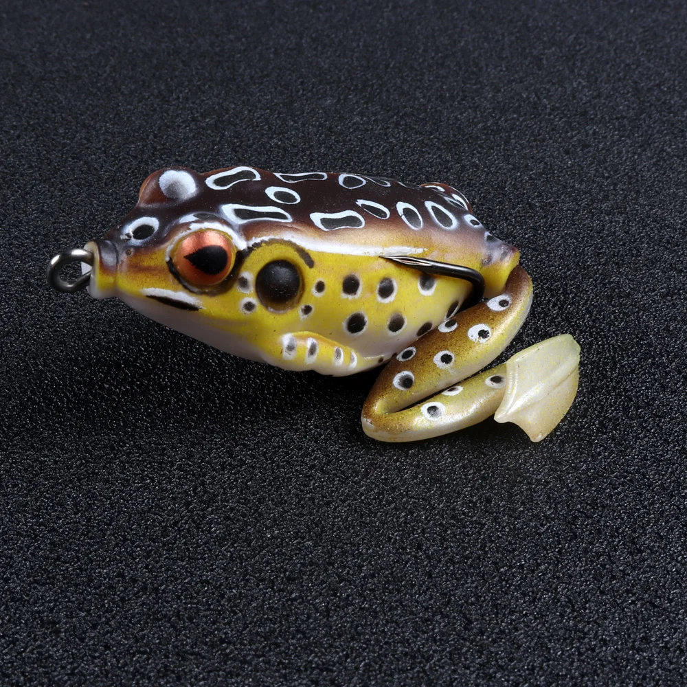 Swimbaits-Cebo blando de plástico Topwater, 105mm, 14g, señuelo de pesca de rana, señuelo de plástico, señuelo de goma - imagen 2