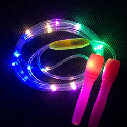 Cuerda LED Saltar Crossfit Niño – Ejercicio Luminoso Casa Escuela