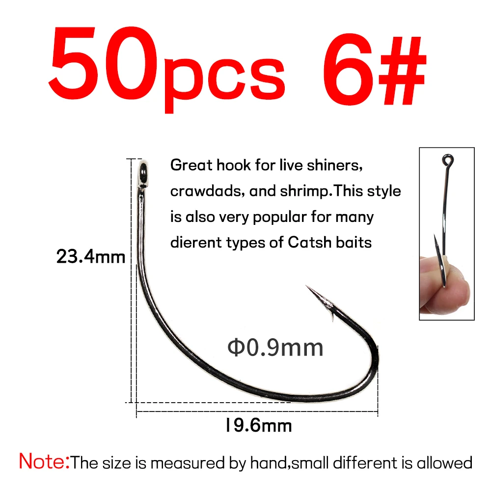 50pcs size 6