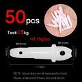 50pcs white Parts