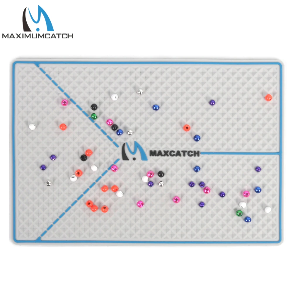 Maximumcatch-almohadilla de cuentas para atado de moscas de tungsteno, 2 piezas, 19cm x 13cm, cuentas de pesca con mosca y gancho - imagen 4