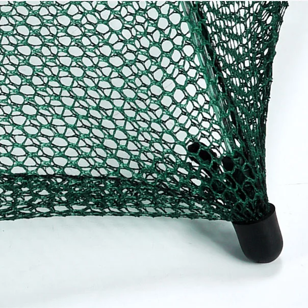 Red de pesca plegable portátil hexagonal, 4/6/8/12/16 agujeros, trampa automática para camarones, peces, camarones, pececillos, cebos de malla fundida - imagen 5