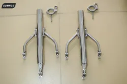 Soporte de caña de pescar de acero inoxidable 316, montaje lateral para barco, un par
