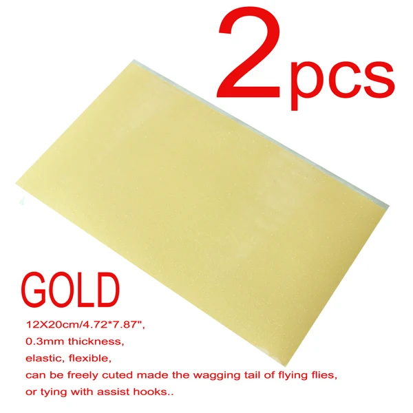 2pcs Gold