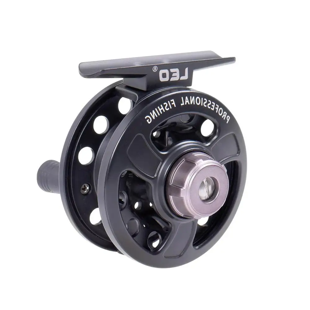 Carretes de pesca con mosca, accesorio intercambiables, izquierda y derecha, rodamiento de bolas 3BB, 1:1, Metal completo, para Rafting, rueda de hielo, agua salada - imagen 2