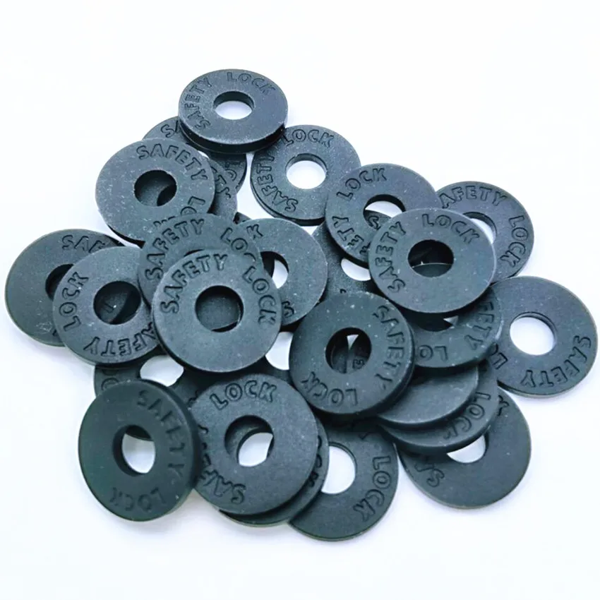 Correas de guitarra eléctrica, 1/3/6 piezas, bloques de bloqueo de Material de goma para bajo, piezas de guitarra, accesorios, púas de guitarra - imagen 5