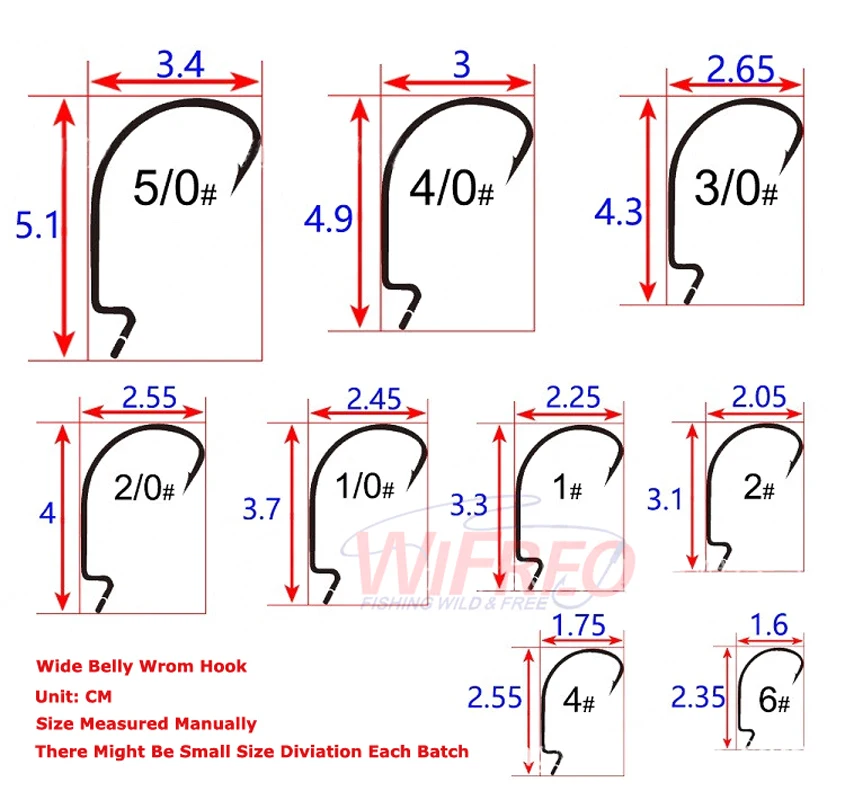 Anzuelos rojos para pesca de lubina, señuelo de plástico blando, de 25 piezas anzuelo, de gran espacio, para Texas, YG83206R - imagen 3