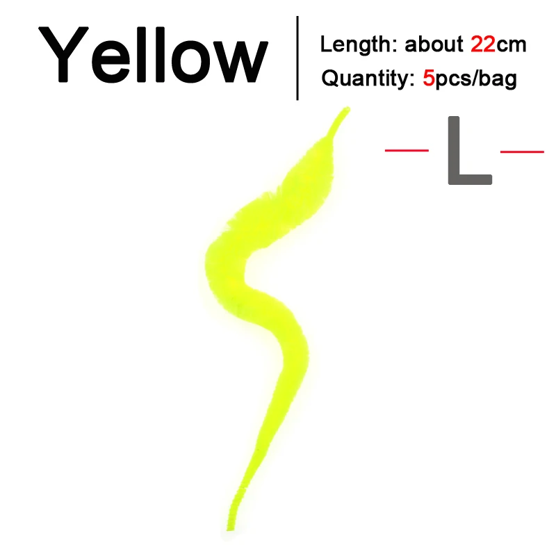 L 5PCS  Yellow