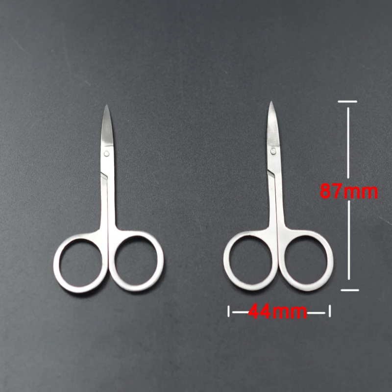 Visor-tijera de atado de moscas económica, punta de flecha de acero inoxidable de 3,3 pulgadas, tijera de pesca con mosca, hilos de atado de moscas, 2 uds. - imagen 5