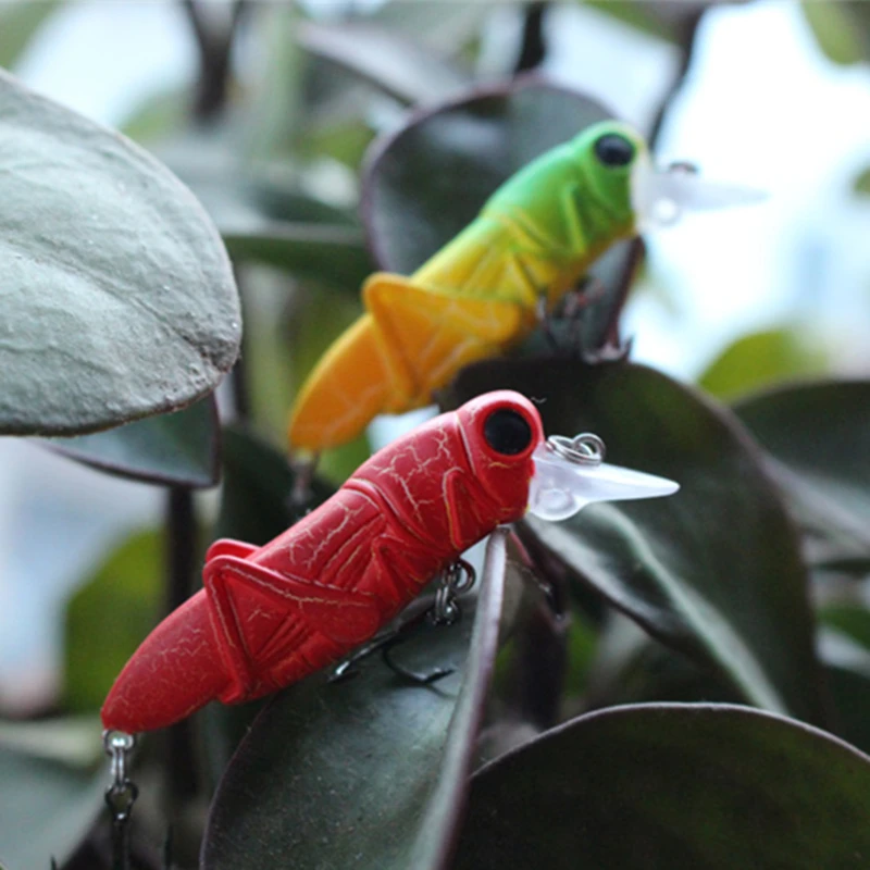 Cebo duro balancín de simulación Artificial con doble gancho para lubina de agua dulce, 6 Mm, 3,5G, 5 unidades - imagen 3