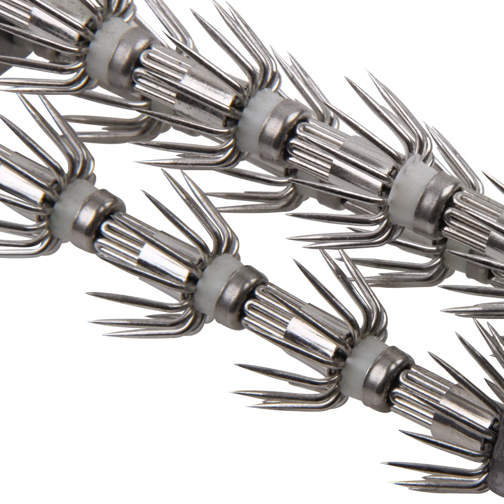 Shaddock-anzuelos luminosos de calamar, Señuelos de Pesca, anzuelos de plantilla de calamar, anzuelos de pesca, aparejos de cebo, 650g, 31,5 cm/12,4 in - imagen 4