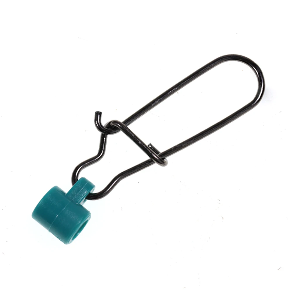 Cabezal giratorio de plástico verde para pesca en el mar, accesorios de conexión de línea de pesca, gancho fuerte, Sinker, 10 Uds.