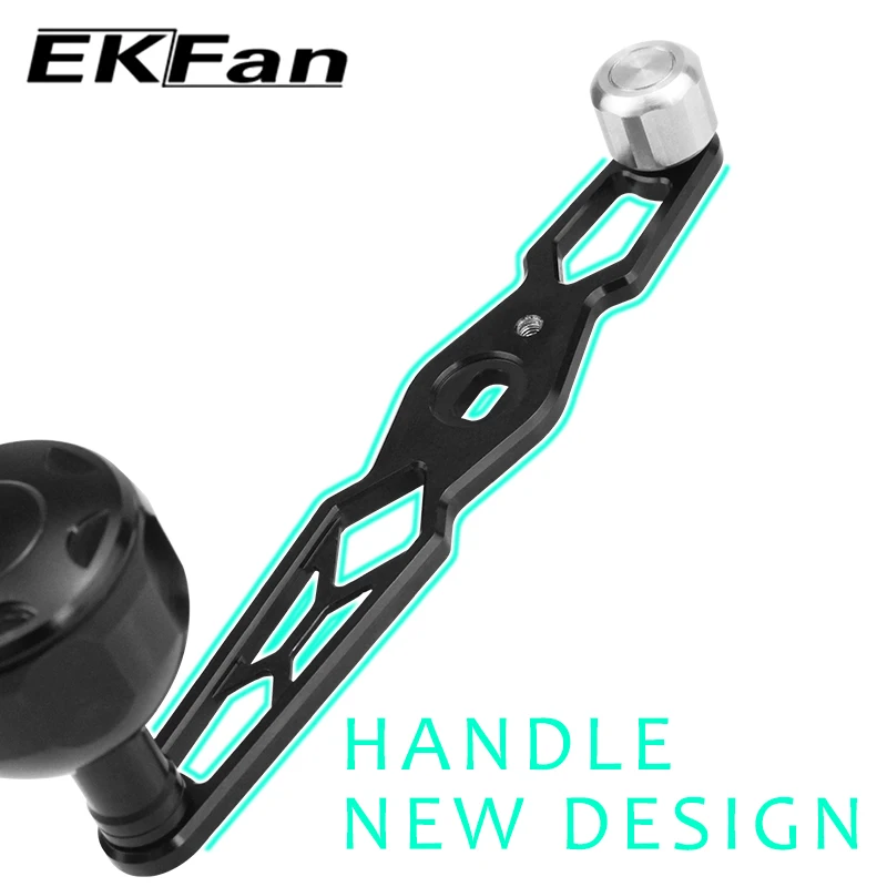 Mango de pesca Ekfan de 2021mm, perilla apta para carrete de Baitcast DAI, novedad de 120 - imagen 4