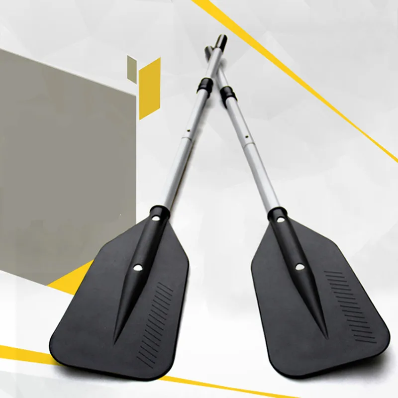 Remo telescópico para barco de pesca, remos de aluminio para Kayak de velocidad, canoa, deportes acuáticos al aire libre, Rafting - imagen 2