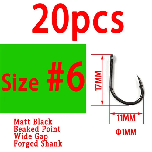 20pcs size 6