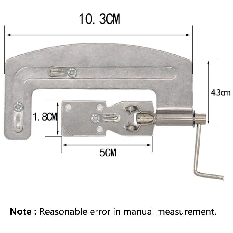 Anzuelo de pesca de acero inoxidable, Kit de herramientas de atado, anudador de sedal, 1 unidad - imagen 3