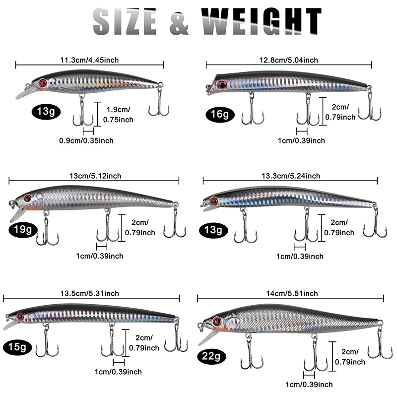 Combo de caña de pescar giratoria portátil, 2,1 m, 2,4 m, 2,7 m, carrete telescópico con señuelo Minnow para pesca de lubina - imagen 5