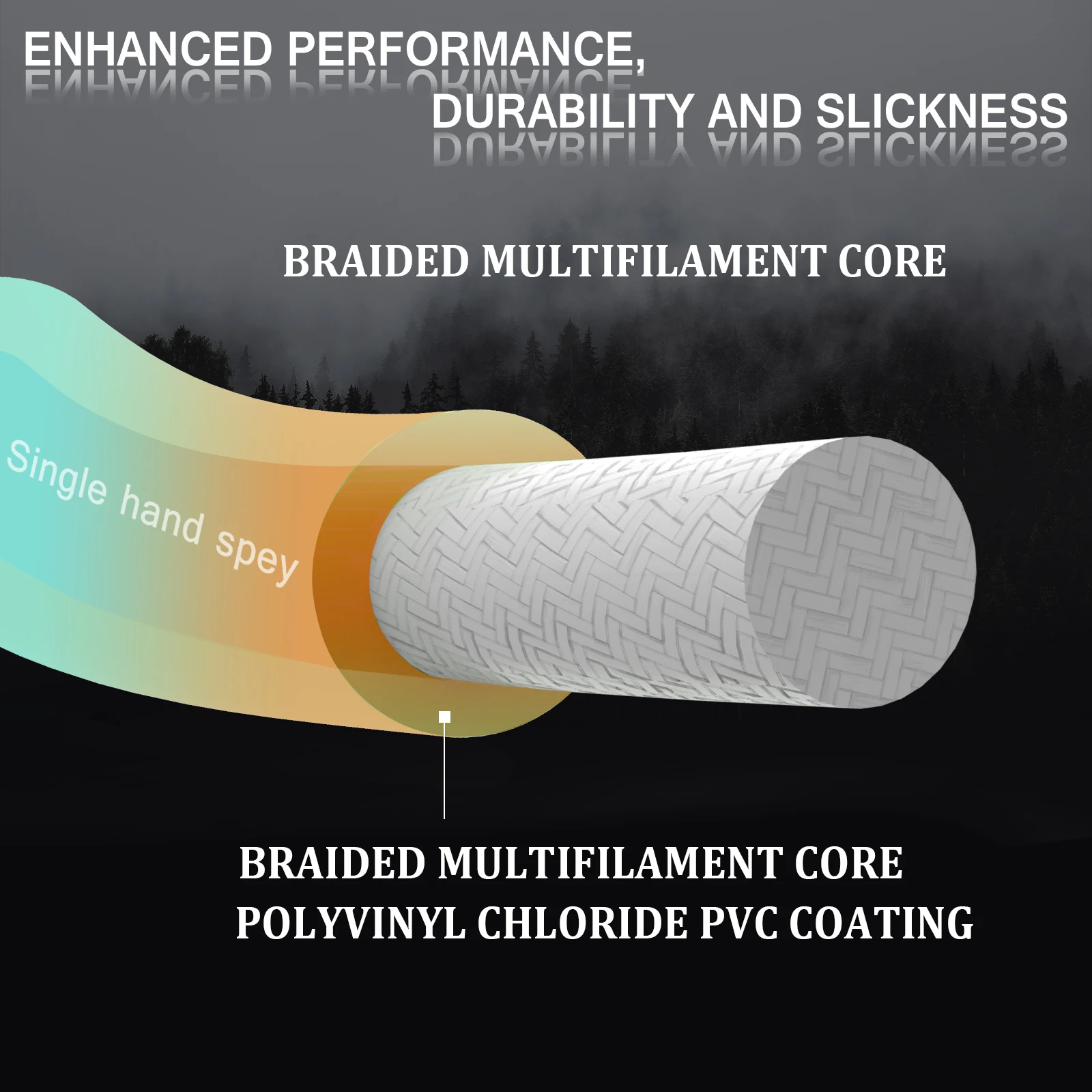 Maximumcatch-línea de pesca con mosca de Nymph, Sedal flotante con dos bucles soldados, 90 pies, 2/3/4/5/6/7 WT - imagen 4