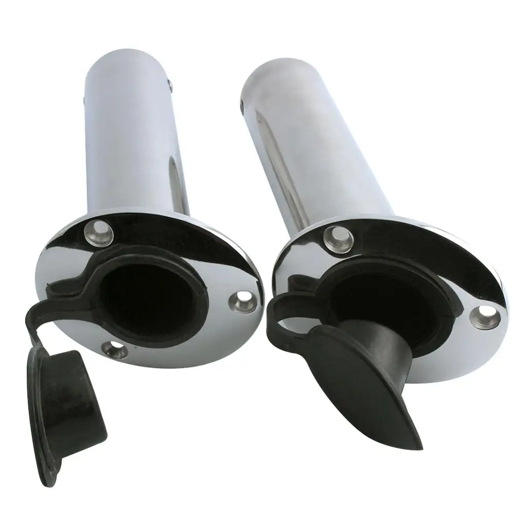 Portacañas empotrado para barco – Acero inox 316
