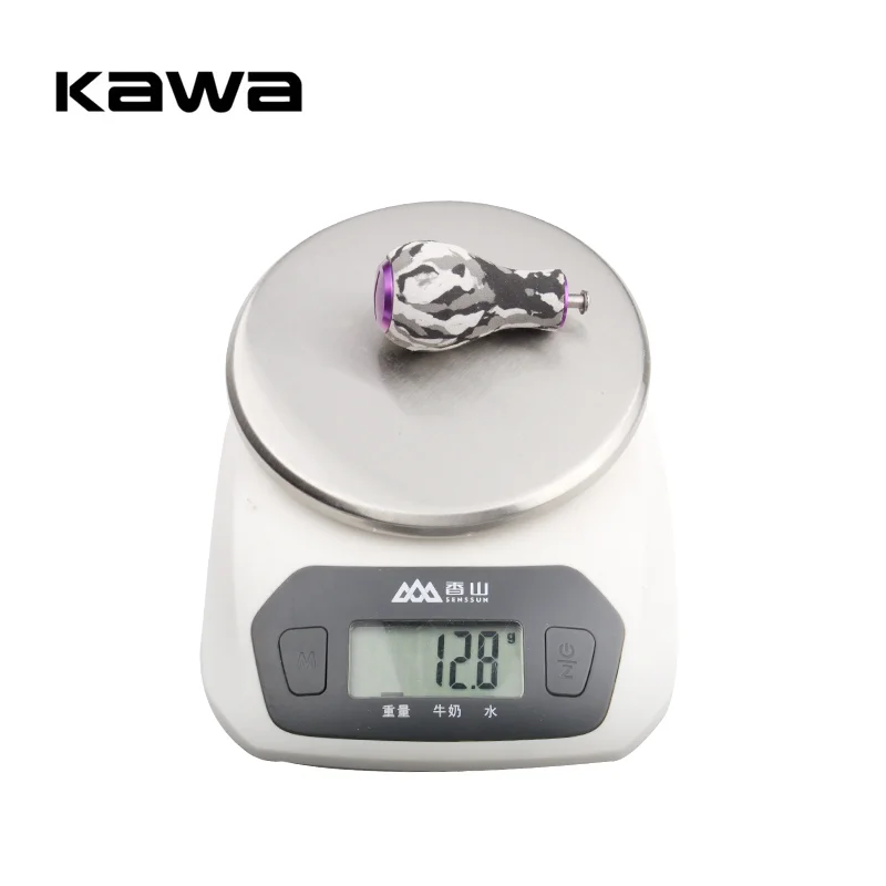 KAWA-mango de carrete de pesca, perilla EVA, bricolaje, carrete giratorio de fundición de cebo, perilla de manivela para carrete D/ S/ A