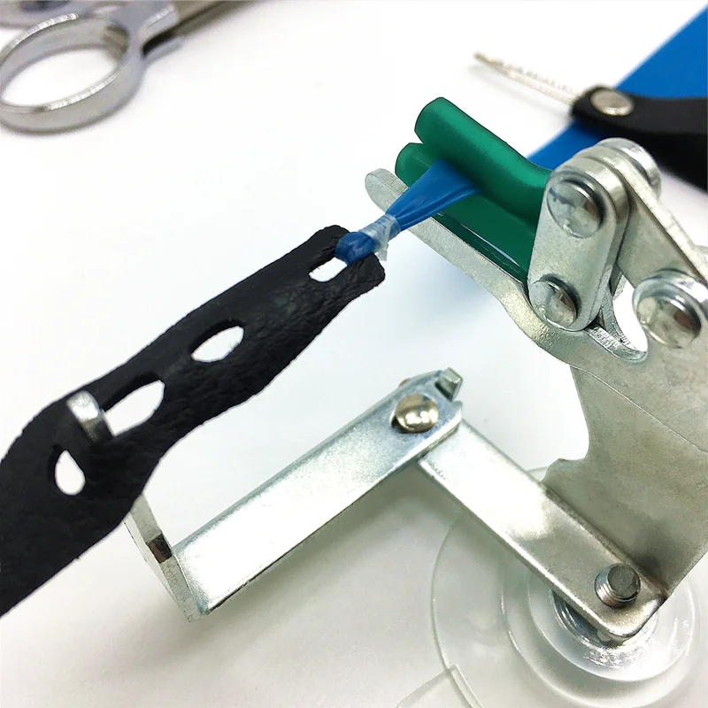 Herramienta de goma de atado pequeño para Catapulta de tirachinas, asistente de goma portátil - imagen 4