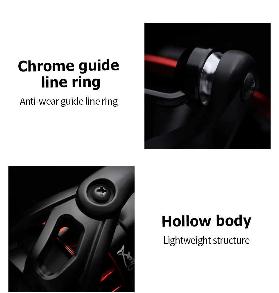 LINNHUE-carrete de Pesca giratorio, accesorio de arrastre máximo de 10kg, 2020: 1, para carpa, 1000-7000, novedad de 5,0 - imagen 5